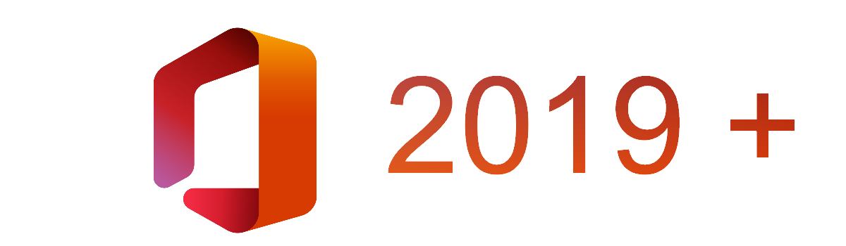 Interfaz de Office 2016/2019/2021